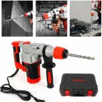 Marteau de forage �lectrique haute performance 2200 w avec 30 cylindres et jeu de forets simples