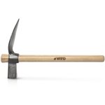 Marteau de paveur acier tremp� & manche bois marteau de ma�on pour la pose de pav�s et bordures vito