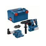 Marteau perforateur sans fil sds plus gbh 18v - 28 cf bosch + aspiration gde 18v - 16 en l - boxx 238 ...