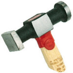 Marteau postillon mod�le court ? manche hickory ? longueur 28 cm ? t�te en acier carbone c45e 10, 5 cm ...