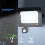 Mascot 2 pice projecteur led dtecteur de mouvement 50w, 5000lm spot led extrieur, tanche ip66 projecteur ...