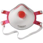 Masque anti poussi�res fines avec soupape ffp3 ekastu 412 183 5 pc(s)