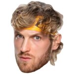 Masque en carton - logan paul - catch wwe