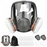 Masque complet 16 en 1 masque complet en silicone 1 corps de masque + 2 x cartouches filtrantes 3 + 2 ...