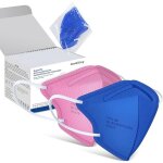 Masques ffp2 petits, 20 pi�ces, certifi�s ce, filtre respirant 5 couches