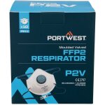 Masque ffp2 valve (par 10) - blanc portwest