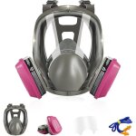 Masque � gaz respiratoire int�gral, masque respiratoire avec filtre, masque anti - poussi�re, anti - ...