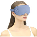 Masque de massage �lectrique � compression chaude au graph�ne, 5 modes de vibration, 3 niveaux de massage ...