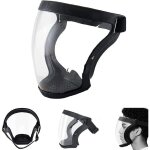 Masque super protecteur - masque int�gral, masque transparent durable, masque transparent, masque r�utilisable ...