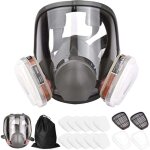 Masque respiratoire complet r�utilisable masque de protection complet 16 en 1 masque respiratoire de ...