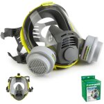 Coverguard - masque respiratoire panarea twin en silicone bi - cartouches bayonnette classe 3