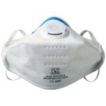 Masque respiratoire pliable sup air  valve ffp3 d nr (boite de 20) blanc unique