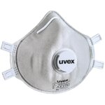 Masque respiratoire avec soupape uvex silv - air classic 2320 ffp3 3 units