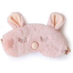 Masque de sommeil, masque de nuit yeux confortable en 100% soie naturelle & peluche ultra - douce ajustable ...