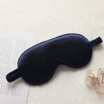 Masque de sommeil en soie de m�rier 100% luxe, doux et l�ger, soin anti - �ge, id�al pour voyage, couleurs ...