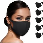 Masque tissu lavable single layer 100% masque unisexe masques tissus reutilisables pour adultes, enfants, ...
