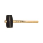 Masse en caoutchouc manche en bois ratio poignée en fibre de verre albanil hr 1, 5 kg Masse en caoutchouc manche en bois ratio poignée en fibre de verre albanil hr 1, 5 kg