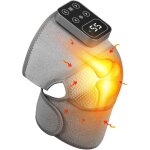 Masseur de genou pour l'arthrite, masseur de genou 3 en 1 avec 5 chauffages et 3 massages, genouill�re ...