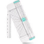 Massicot a5, coupeur de papier avec syst�me de s�curit� coupeur guillotine portable pour couper les coupons, ...