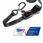 Master lock - sangles � cliquet masterlock 4, 25 m x 25 mm avec crochets en s - lot de 2 - 3066eurdat ...