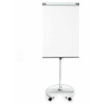 Master of boards - chevalet de confrence avec roulettes tableau mobiles shark, 73 x 104 cm