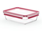 Masterseal fresh verre, bote alimentaire rectangulaire 2 l , conservation des aliments, empilable, compatible ...