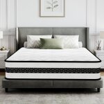 Matelas 140x190 cm, �paisseur 26 cm. mousse multicouche et noyau � ressorts - 7 zones ergonomique, respirant, ...