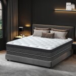 Matelas 140x200 cm, tr�s �pais 30 cm. mousse multicouche et noyau � ressorts - 7 zones ergonomique, respirant, ...