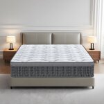 Matelas 160x200 cm, �paisseur 25 cm. matelas ressorts en sachets individuels + mousse m�moire, soutien ...
