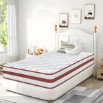 Matelas 90x190, 26 cm, matelas hybride, certifi� oeko - tex, absorbant et respirant, soutien au confort, ...