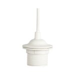 Mathias luminaires - mathias - suspension classique blanc, compatible culot e27, 60w - sceb