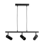 Mathias luminaires - mathias - suspension verso en mtal noir, compatible culot gu10, 7w - sus3tverso3 ...