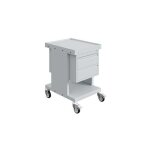 Matisère - chariot établi gris clair - 2 tiroirs - charge max 150kg - w020070023 - gc Matisère - chariot établi gris clair - 2 tiroirs - charge max 150kg - w020070023 - gc