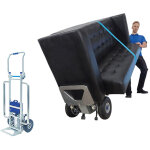 Matis�re - diable �lectrique escalier pliable - tablier large - charge max 170kg - dmeg170 / el / cv