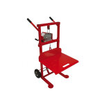 Matis�re - diable �l�vateur avec plateau amovible - roues caoutchouc - 250 kg - 300209
