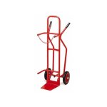 Diable - manutention - diable porte bouteille b84 (84l) - roues caoutchouc semi �lastique - dbub21don ...