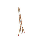 Echelle direct - echelle bois coulissante 2x11 barreaux - hauteur � atteindre 4. 46m - bcc2 - 300