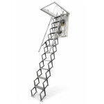 Matis�re - echelle escamotable �lectrique - trappe de 100x70cm - aci - the275g / 100x70