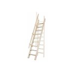 Matis�re - echelle de meunier : 55cm de large - couleur : bois naturel - 1 rampe - msp / bn