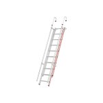 Matis�re - echelle t�lescopique 9 + 9 �chelons - hauteur d'acc�s de 2. 25 � 3. 35m - 609215