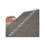 Matisre - echelle de toit alu avec crochet - ecartement des barreaux 28cm - longueur 1, 12m - him4538 ...