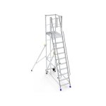 Matisre - escabeau 3 marches - hauteur max. travail 2. 75m - er3sl - spg