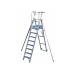 Matis�re - escabeau pirl 8 marches - hauteur max. de travail 3. 85m - sca6085 / 08