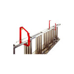Fixation murale pour stockez et fixez votre �chelle au mur en toute s�curit� - vendue par paire - 315898 ...