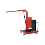 Matisre - grue d'atelier porte  faux 860 mm - chvre de levage rotative 360 - elvation lectrique ...
