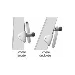 Paire de crochets longs fixation et rangement - fe - 010 / 2 Paire de crochets longs fixation et rangement - fe - 010 / 2