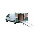 Rampe de chargement fixe - longueur 1800mm / largeur 1030mm - charge max 450kg - hauteur � franchir de ...