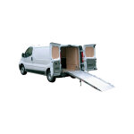 Rampe de chargement fixe - longueur 1800mm / largeur 1230mm - charge max 450kg - hauteur � franchir de ...