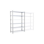 Matis�re - rayonnage � tablettes grillag�es : norme sprinkler - 6 niveaux - module de d�part - lxhxp ...