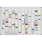 Maul - planning annuel 12 mois, avec kit d'accessoires, hauteur Maul - planning annuel 12 mois, avec kit d'accessoires, hauteur